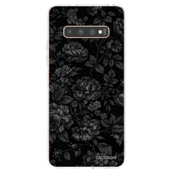 Picasee Samsung Galaxy S10 Plus G975 Hülle - Transparentes Silikon - Dark Romance