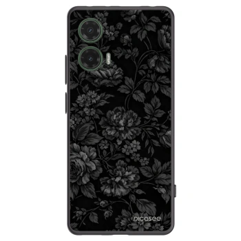 Picasee Motorola Moto G35 5G Hülle - Schwarzes Silikon - Dark Romance