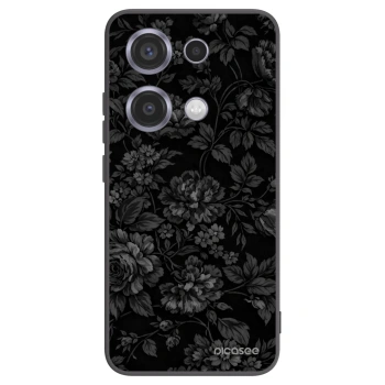Picasee Xiaomi Redmi Note 14S Hülle - Schwarzes Silikon - Dark Romance