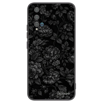 Picasee Huawei Nova 5T Hülle - Schwarzes Silikon - Dark Romance