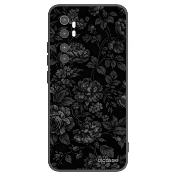 Picasee Xiaomi Mi Note 10 Lite Hülle - Schwarzes Silikon - Dark Romance
