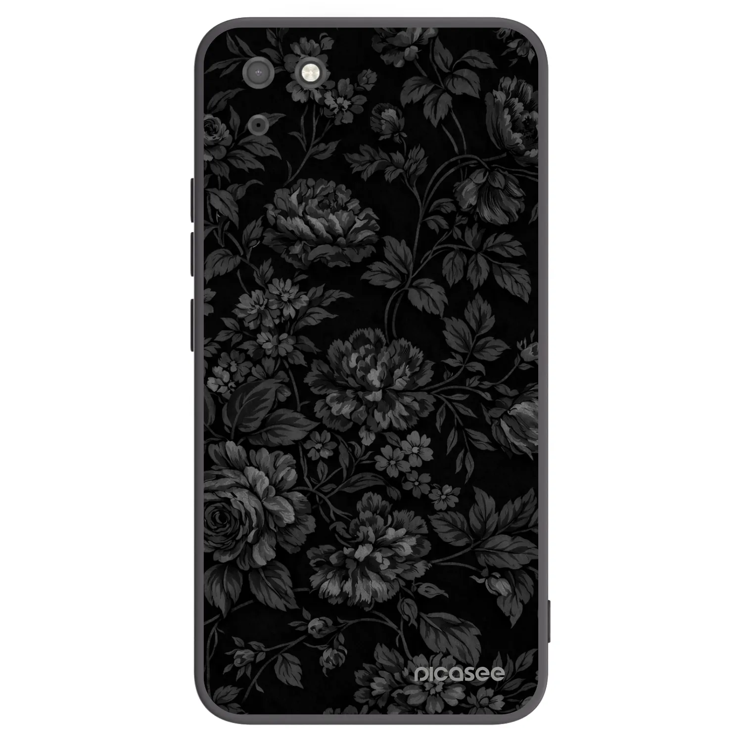 Picasee Huawei Y5P Hülle - Schwarzes Silikon - Dark Romance