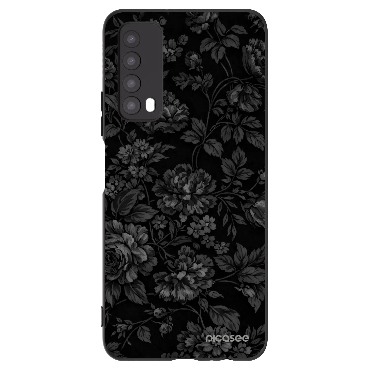 Picasee Huawei P Smart 2021 Hülle - Schwarzes Silikon - Dark Romance