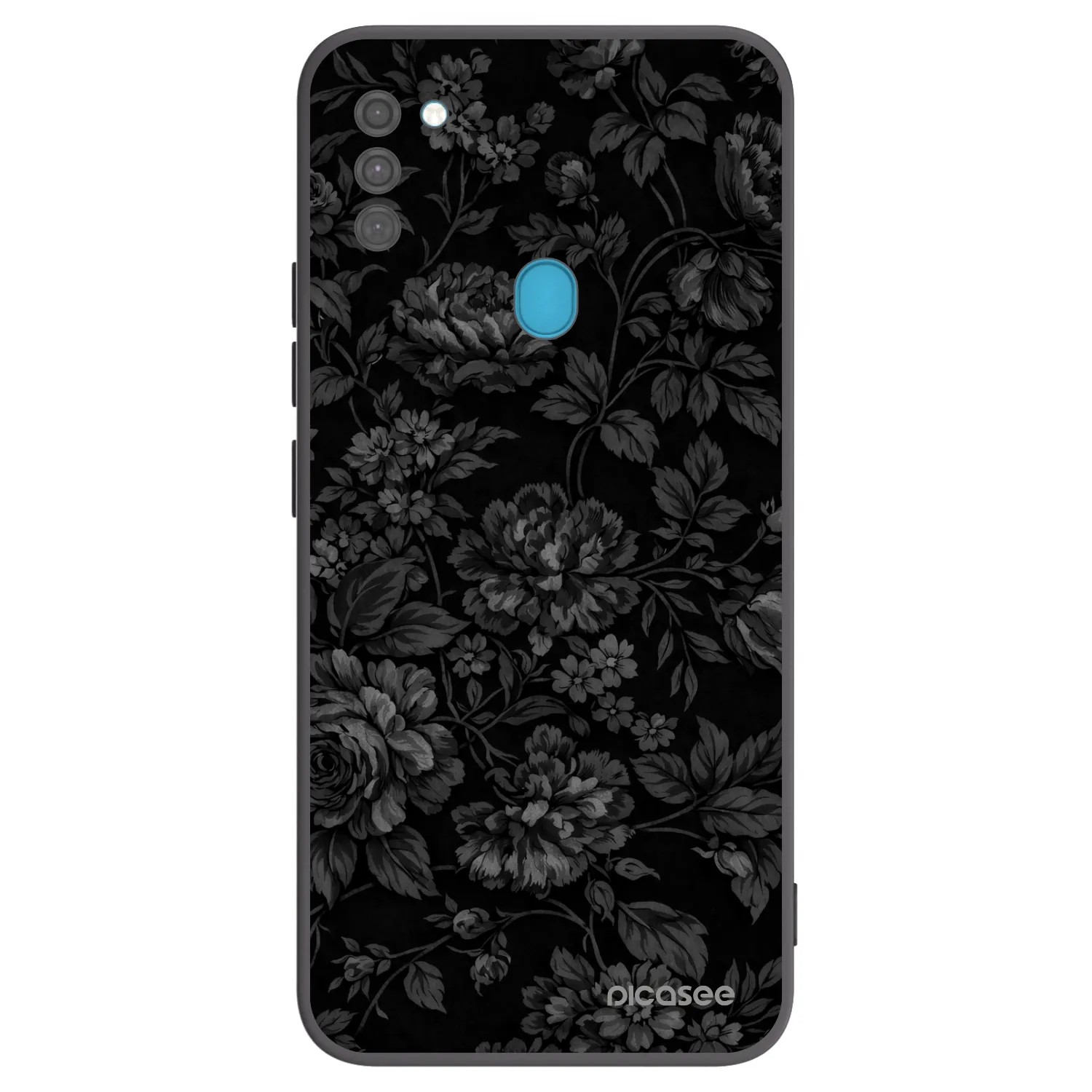 Picasee Samsung Galaxy M11 Hülle - Schwarzes Silikon - Dark Romance