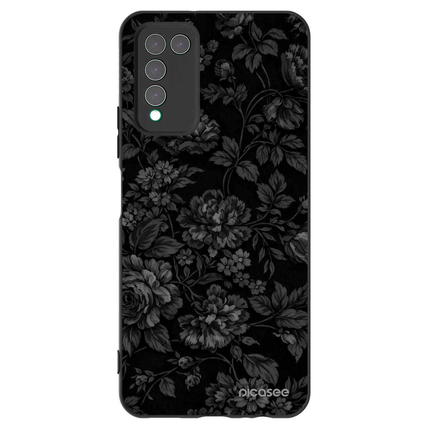 Picasee Honor 10X Lite Hülle - Schwarzes Silikon - Dark Romance