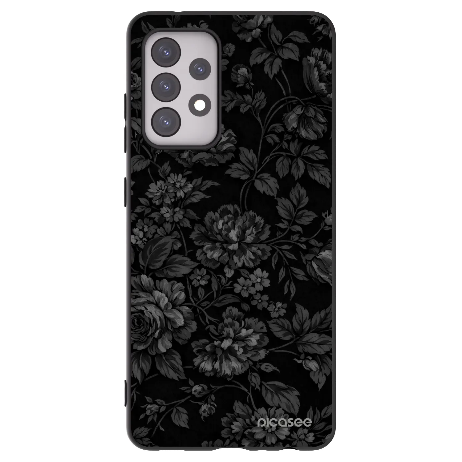 Picasee Samsung Galaxy A52 5G A525F Hülle - Schwarzes Silikon - Dark Romance