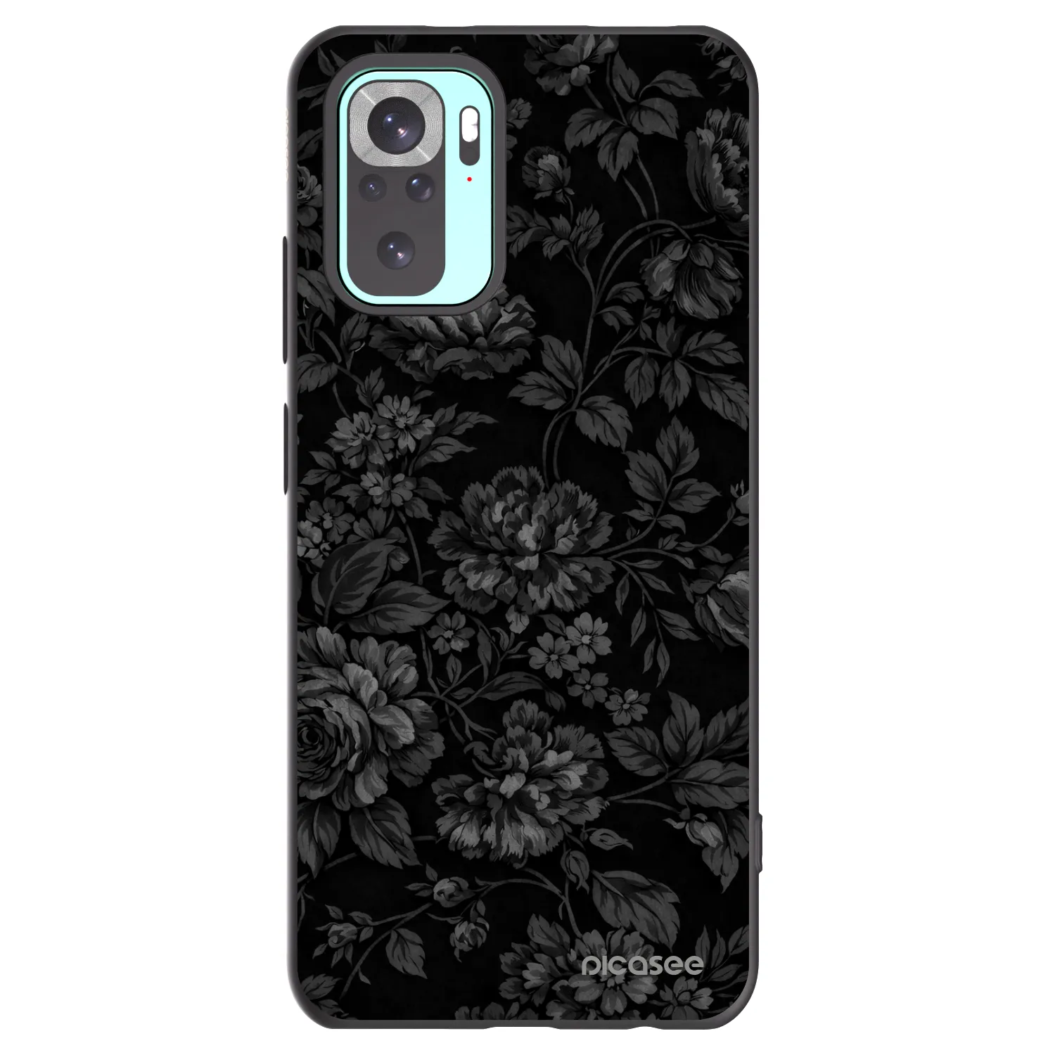 Picasee Xiaomi Redmi Note 10 Pro Hülle - Schwarzes Silikon - Dark Romance