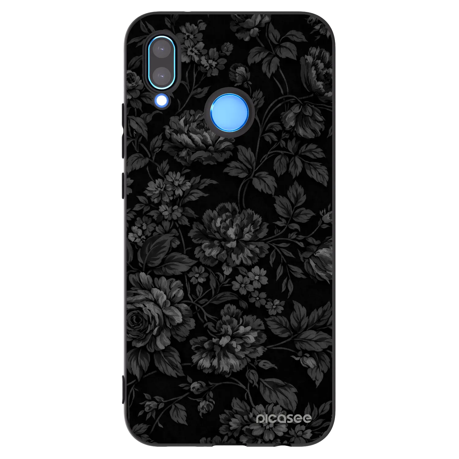 Picasee Huawei P20 Lite Hülle - Schwarzes Silikon - Dark Romance