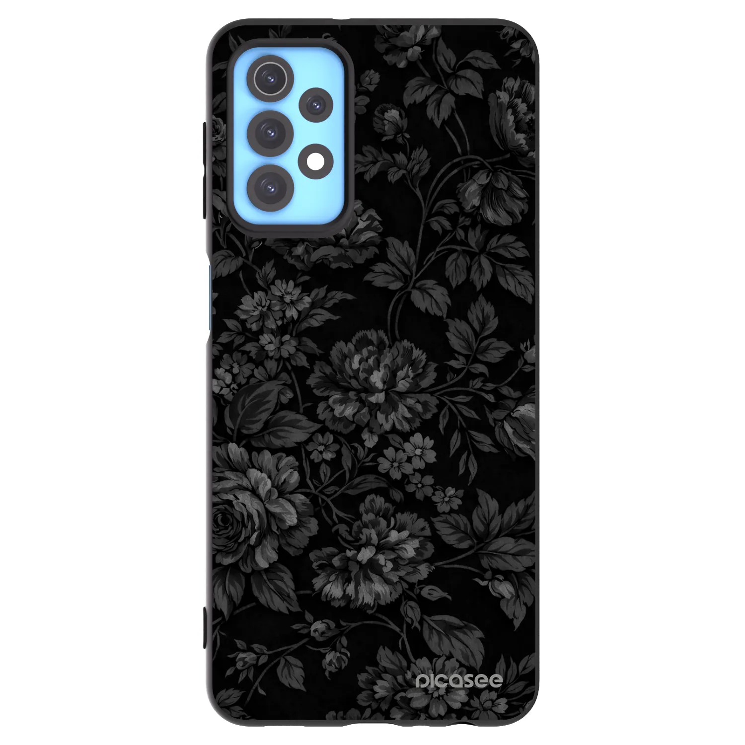 Picasee Samsung Galaxy A32 4G SM-A325F Hülle - Schwarzes Silikon - Dark Romance