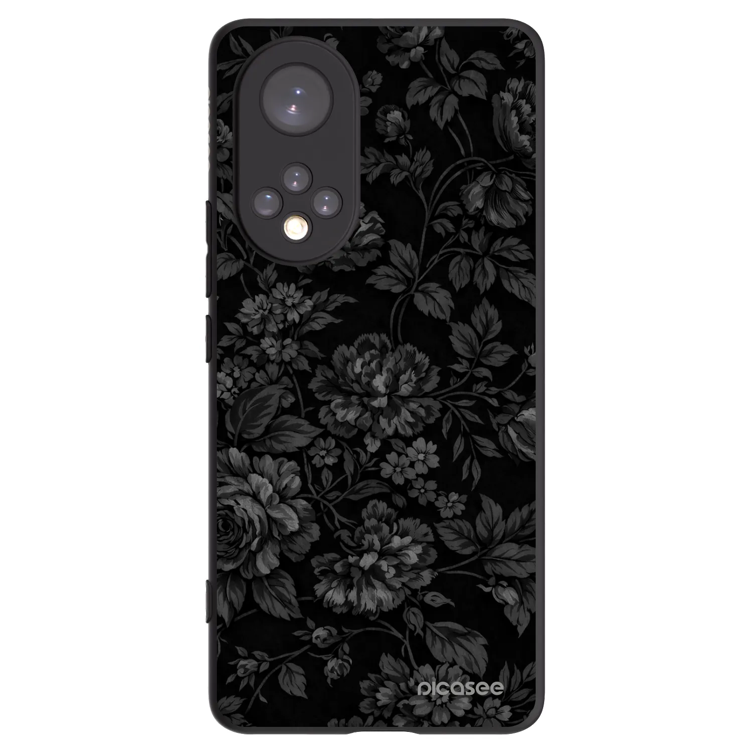 Picasee Honor 50 5G Hülle - Schwarzes Silikon - Dark Romance