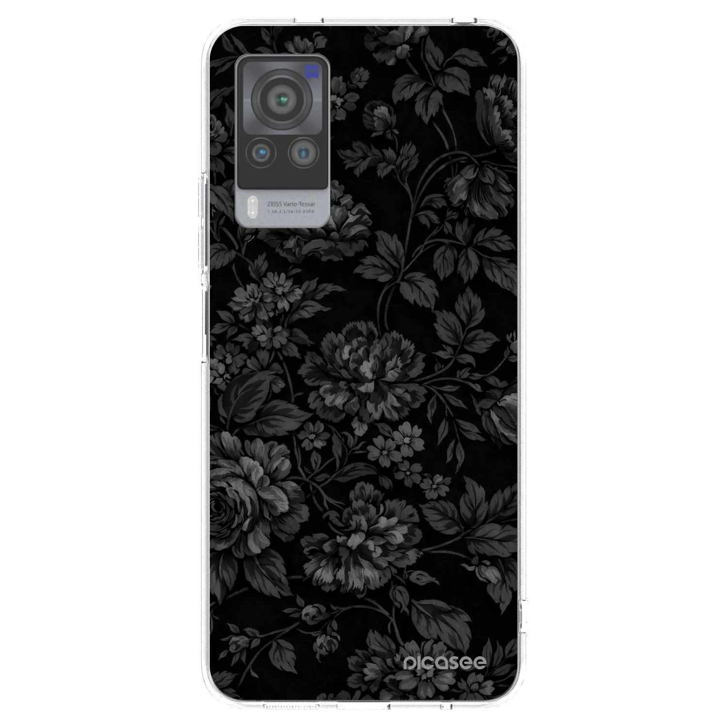 Picasee Vivo X60 Pro 5G Hülle - Transparentes Silikon - Dark Romance