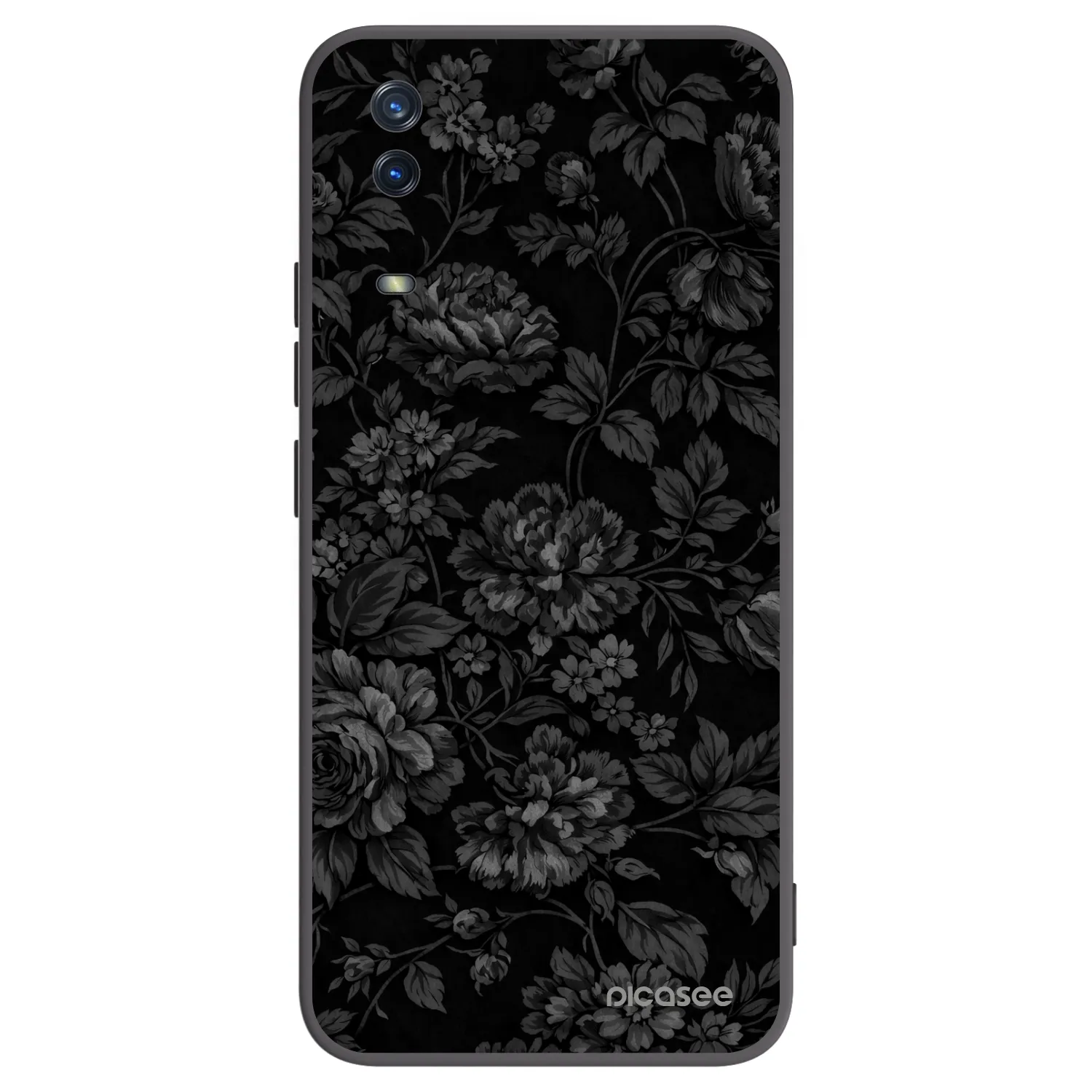 Picasee Vivo Y11s Hülle - Schwarzes Silikon - Dark Romance
