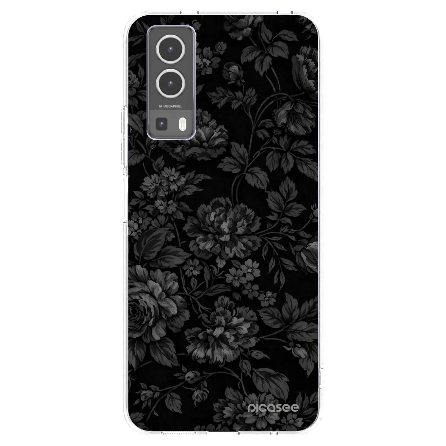 Picasee Vivo Y72 5G Hülle - Transparentes Silikon - Dark Romance