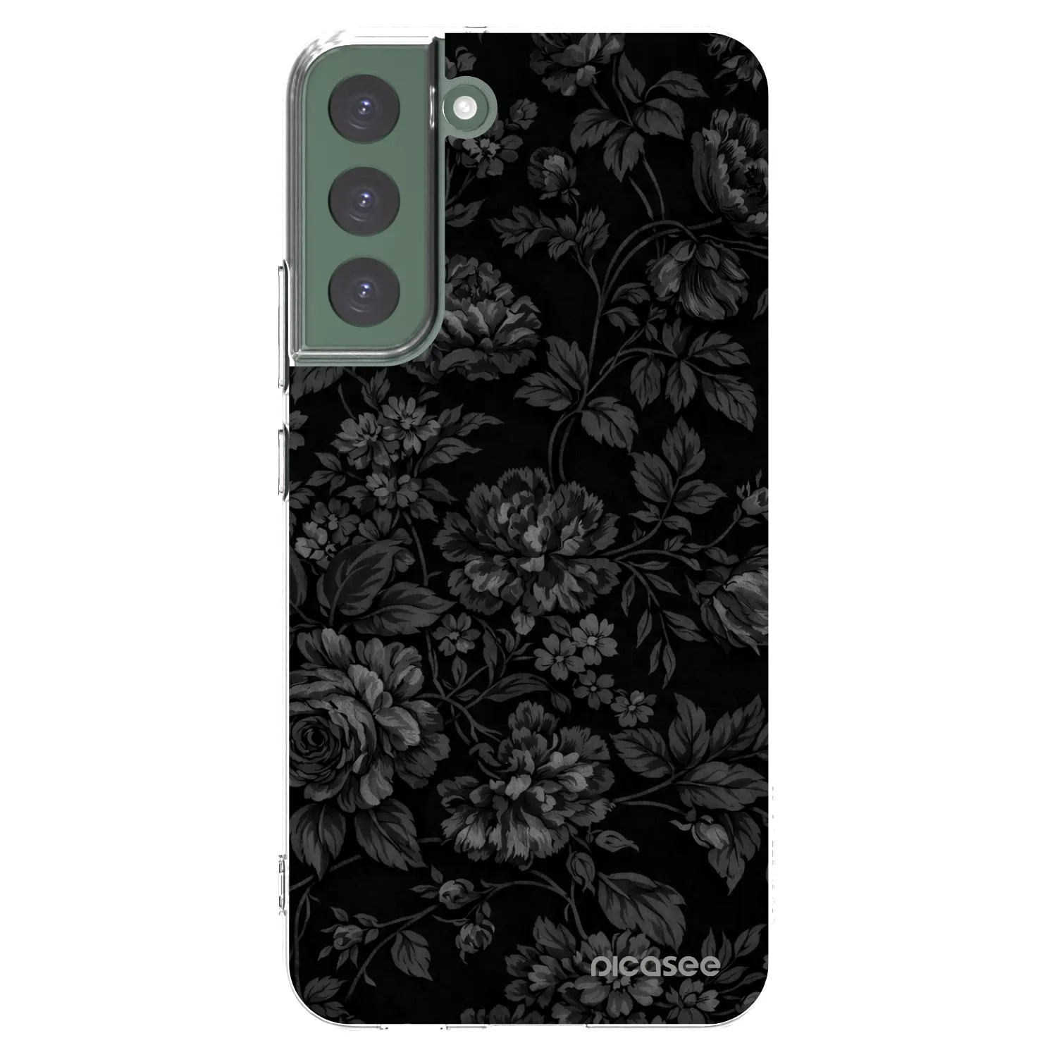 Picasee Samsung Galaxy S22+ 5G Hülle - Transparentes Silikon - Dark Romance
