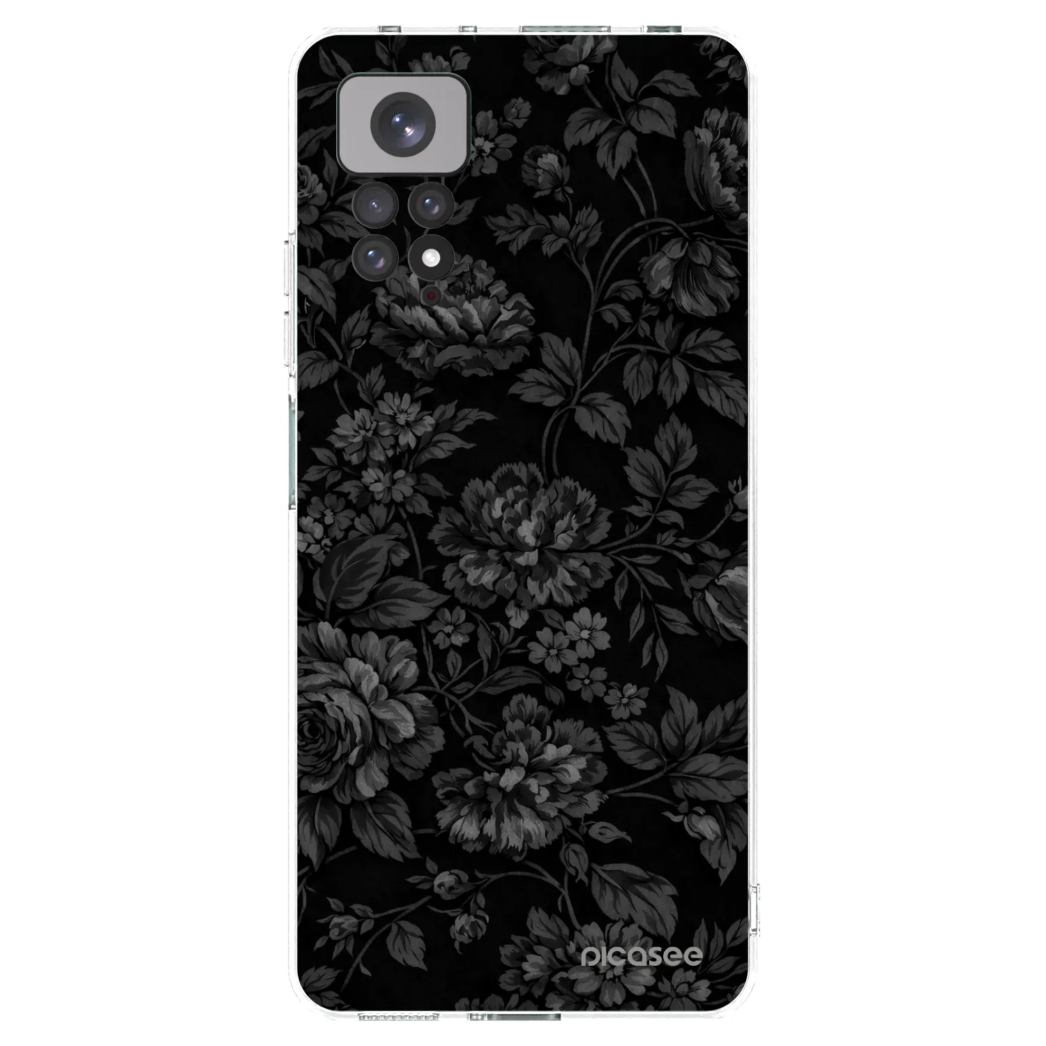 Picasee Xiaomi Redmi Note 11 Hülle - Transparentes Silikon - Dark Romance