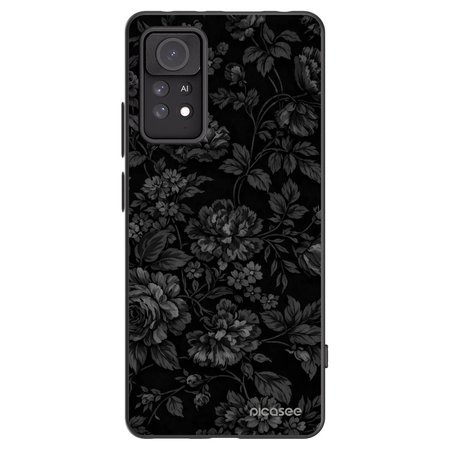 Picasee Xiaomi Redmi Note 11 Pro Hülle - Schwarzes Silikon - Dark Romance