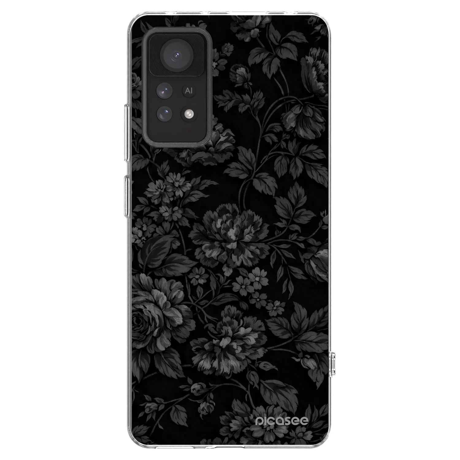 Picasee Xiaomi Redmi Note 11 Pro Hülle - Transparentes Silikon - Dark Romance