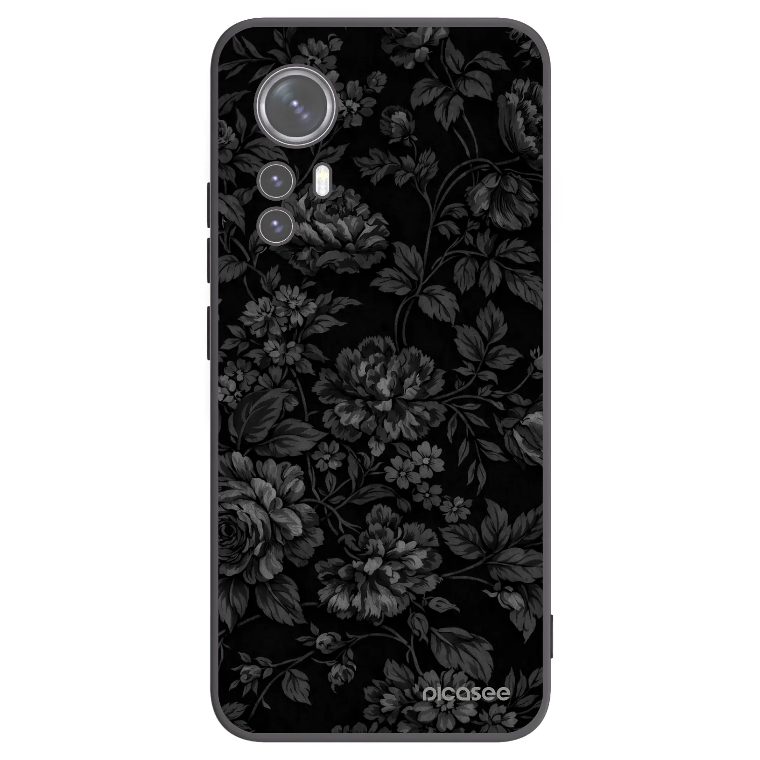 Picasee Xiaomi 12 Hülle - Schwarzes Silikon - Dark Romance
