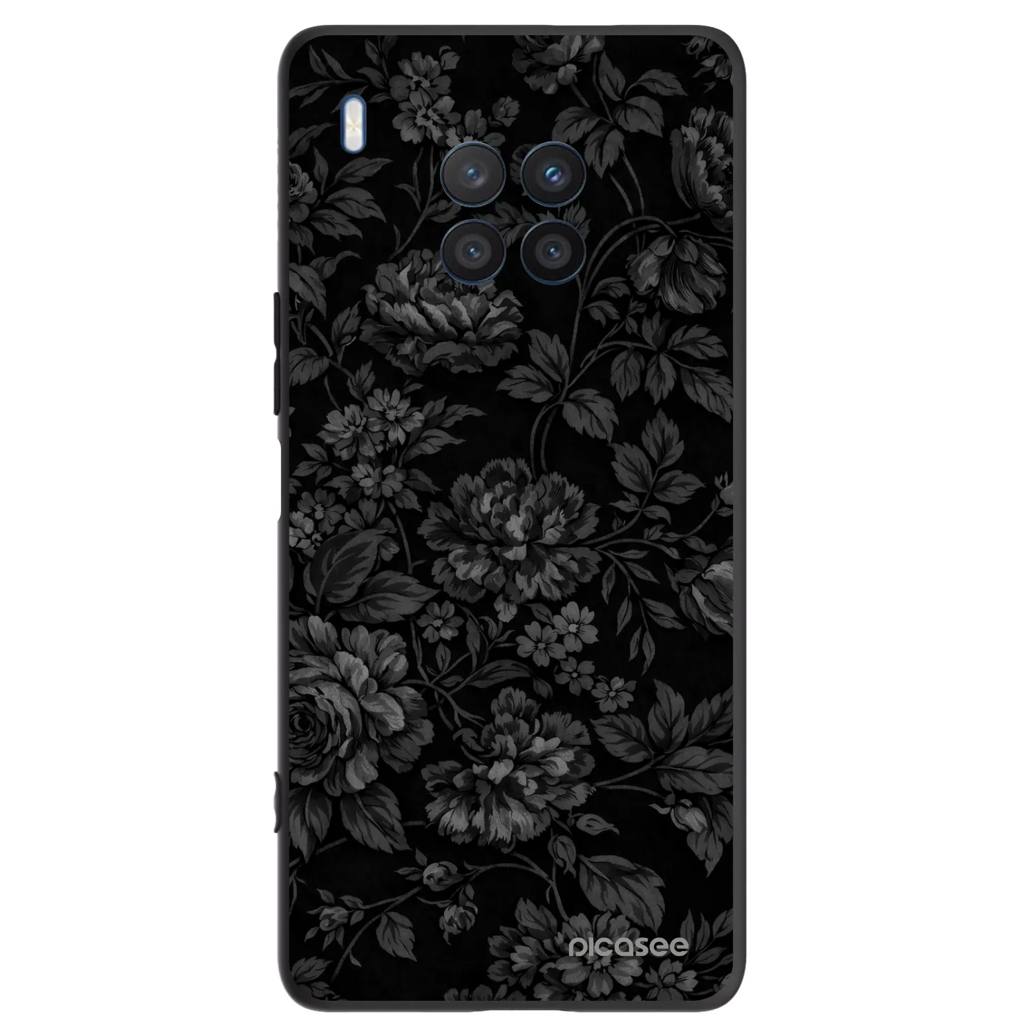 Picasee Honor 50 Lite Hülle - Schwarzes Silikon - Dark Romance