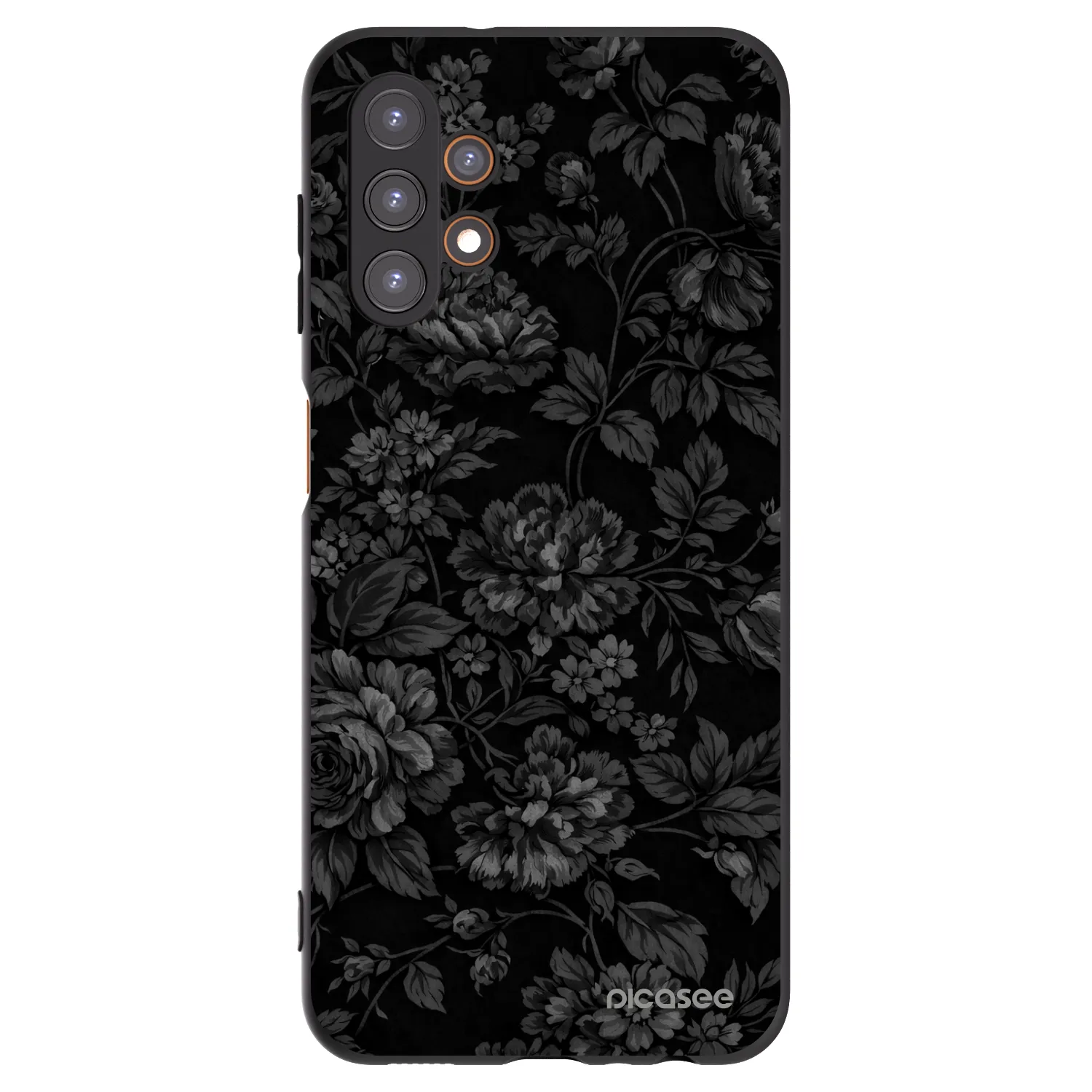 Picasee Samsung Galaxy A13 4G A135 Hülle - Schwarzes Silikon - Dark Romance