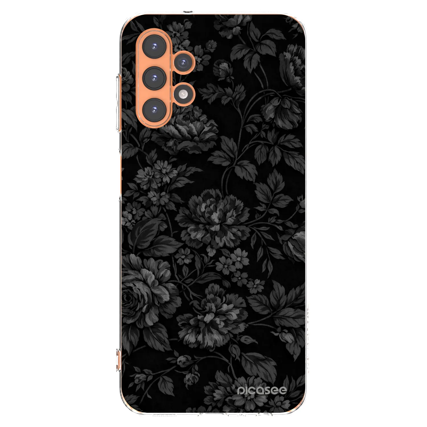 Picasee Samsung Galaxy A13 4G A135 Hülle - Transparentes Silikon - Dark Romance