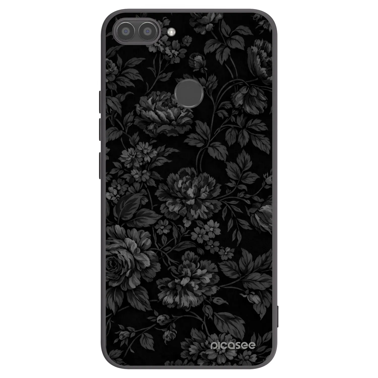 Picasee Huawei P Smart Hülle - Schwarzes Silikon - Dark Romance
