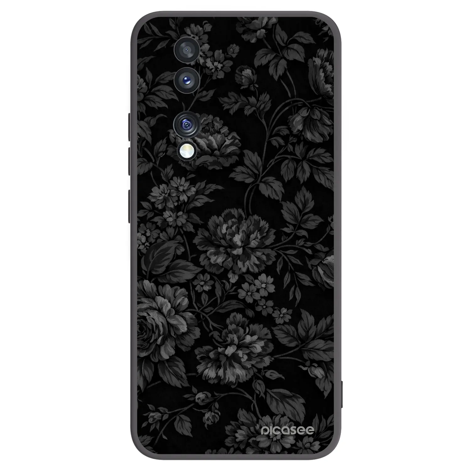 Picasee Honor 70 Hülle - Schwarzes Silikon - Dark Romance