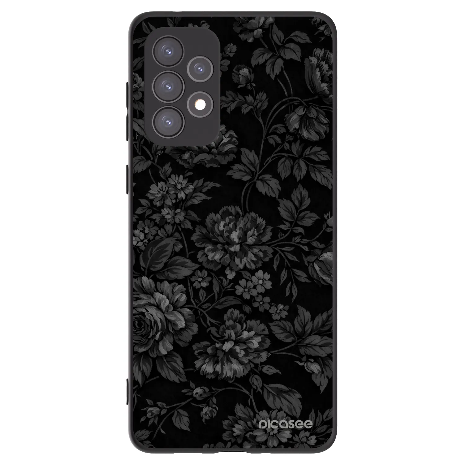 Picasee Samsung Galaxy A73 5G Hülle - Schwarzes Silikon - Dark Romance