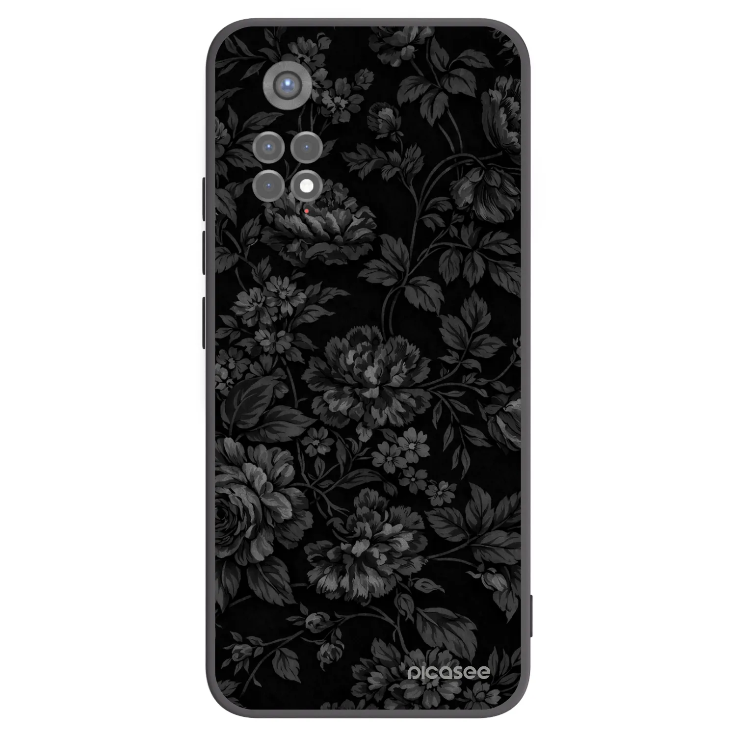 Picasee Xiaomi Redmi Note 11S 5G Hülle - Schwarzes Silikon - Dark Romance