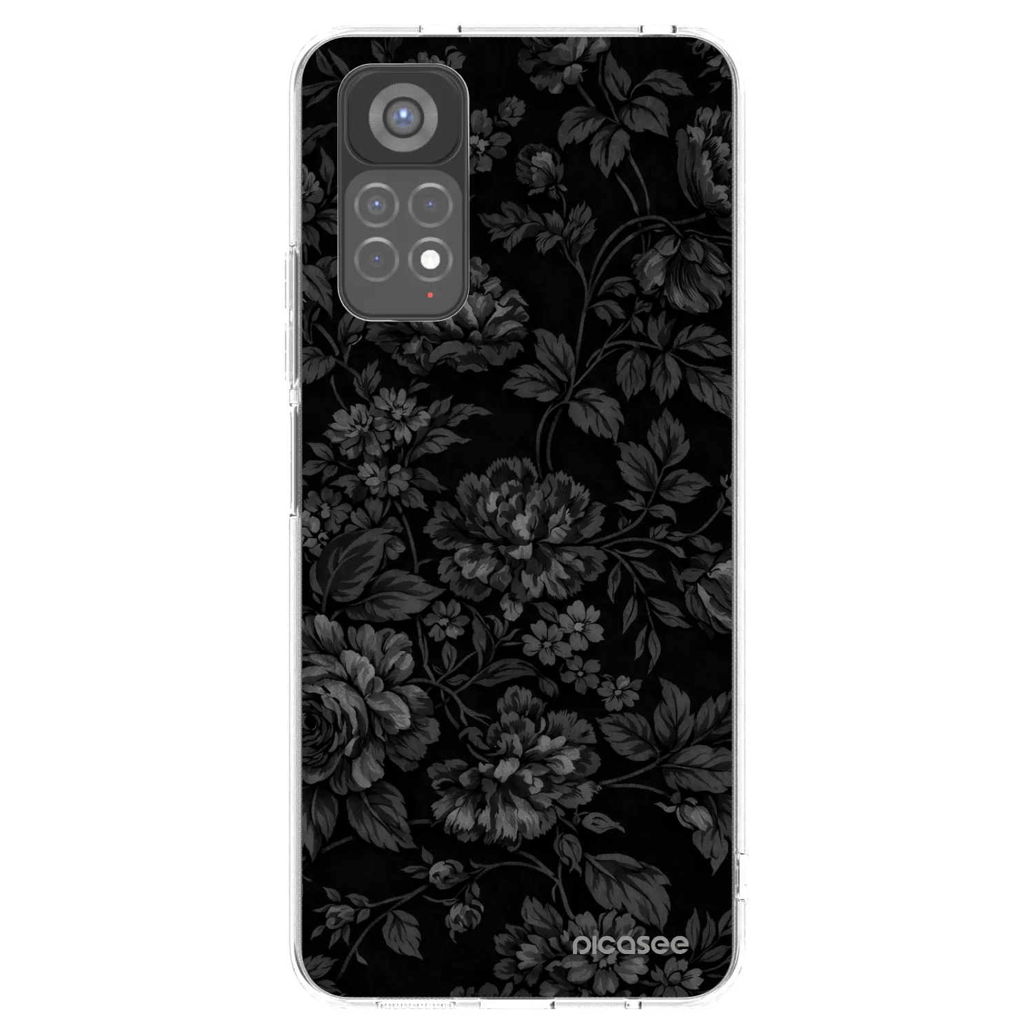 Picasee Xiaomi Redmi Note 11S 5G Hülle - Transparentes Silikon - Dark Romance