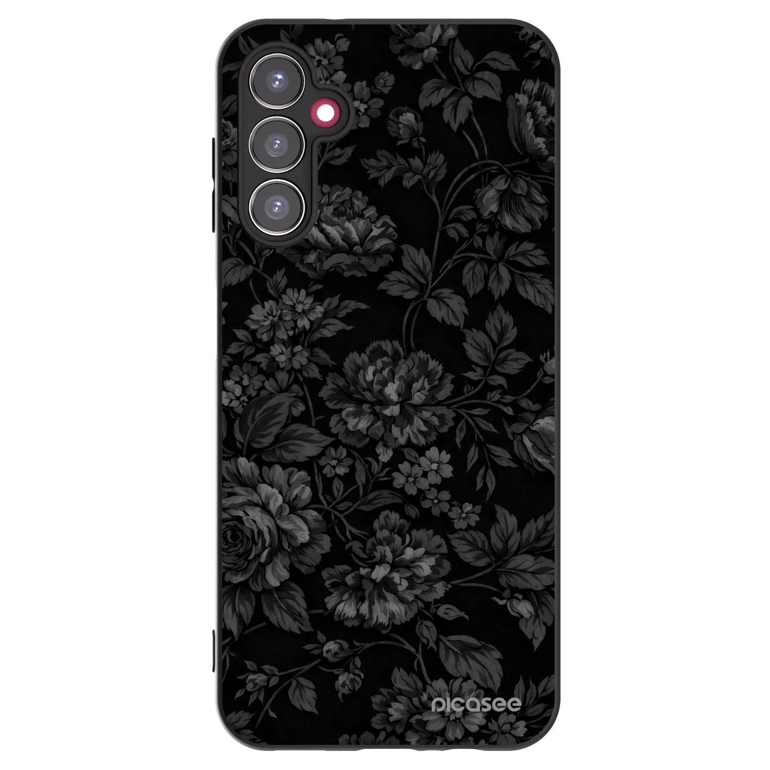 Picasee Samsung Galaxy A14 5G A146P Hülle - Schwarzes Silikon - Dark Romance
