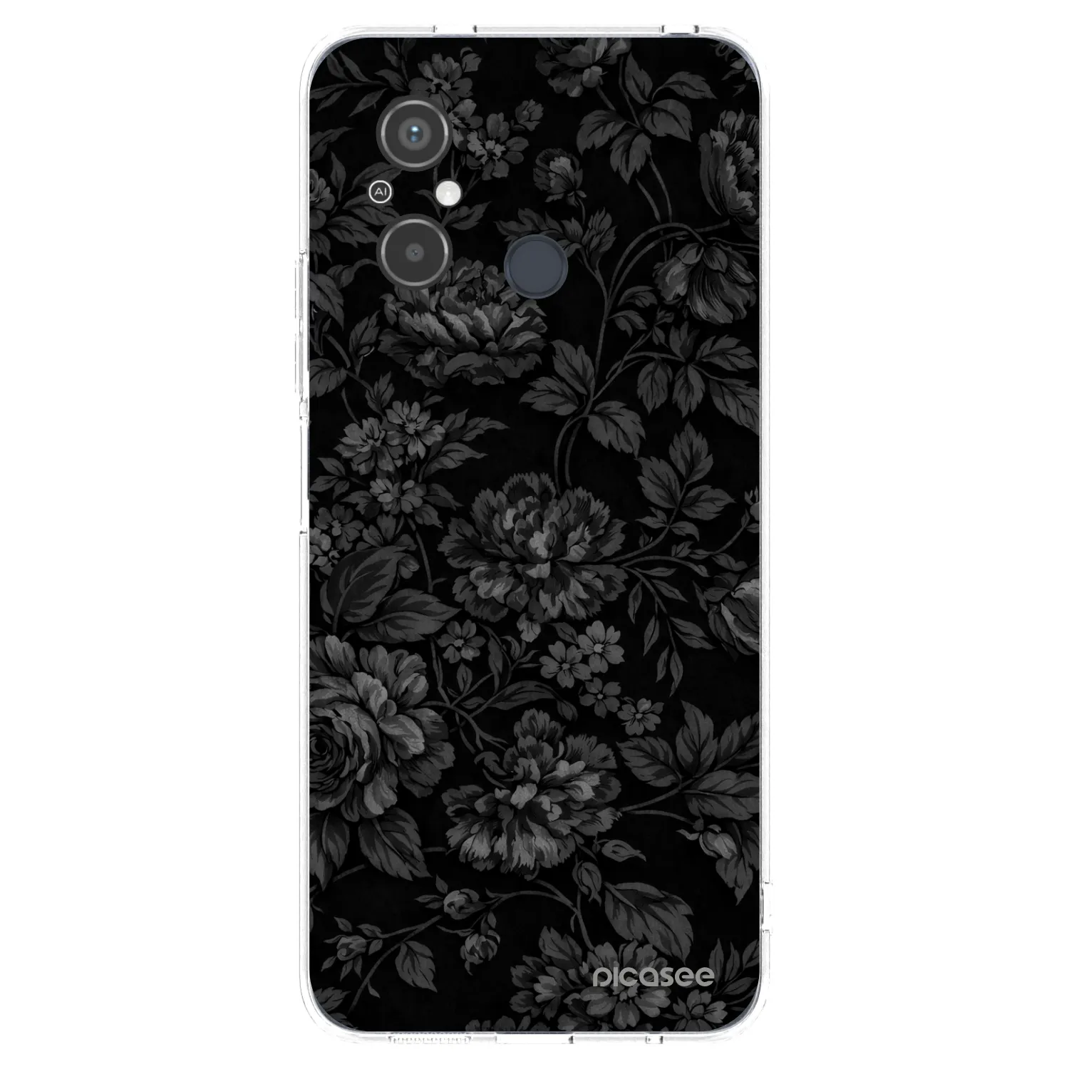 Picasee Xiaomi Redmi 12C Hülle - Transparentes Silikon - Dark Romance