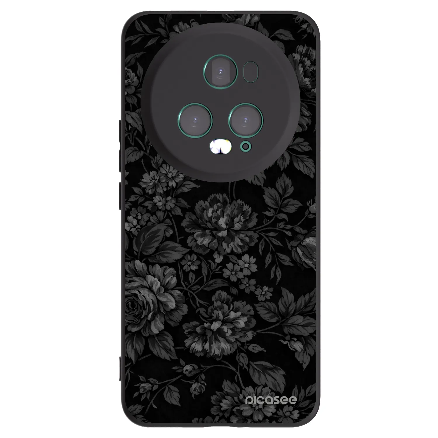 Picasee Honor Magic5 Pro Hülle - Schwarzes Silikon - Dark Romance