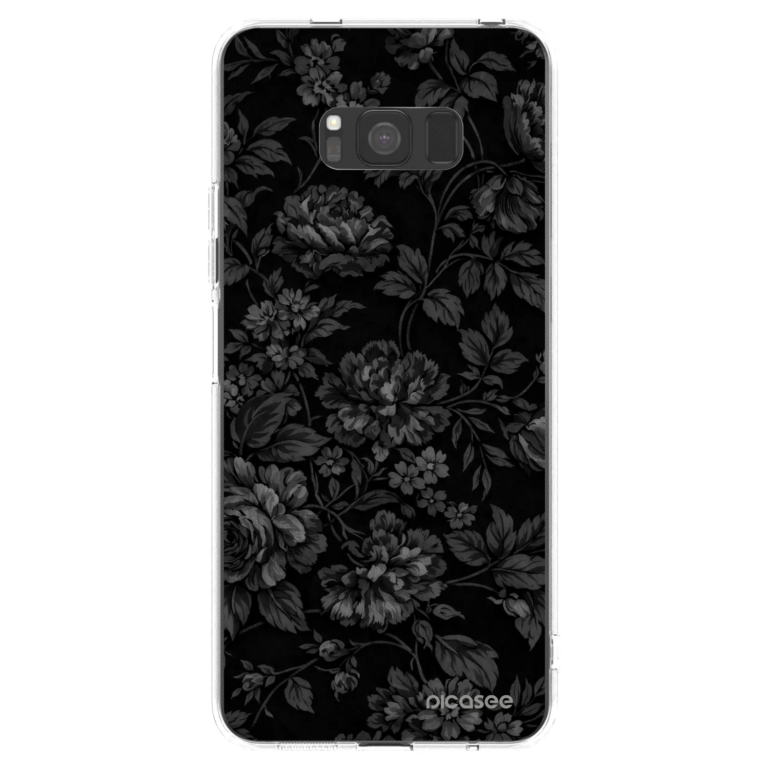 Picasee Samsung Galaxy S8 G950F Hülle - Transparentes Silikon - Dark Romance