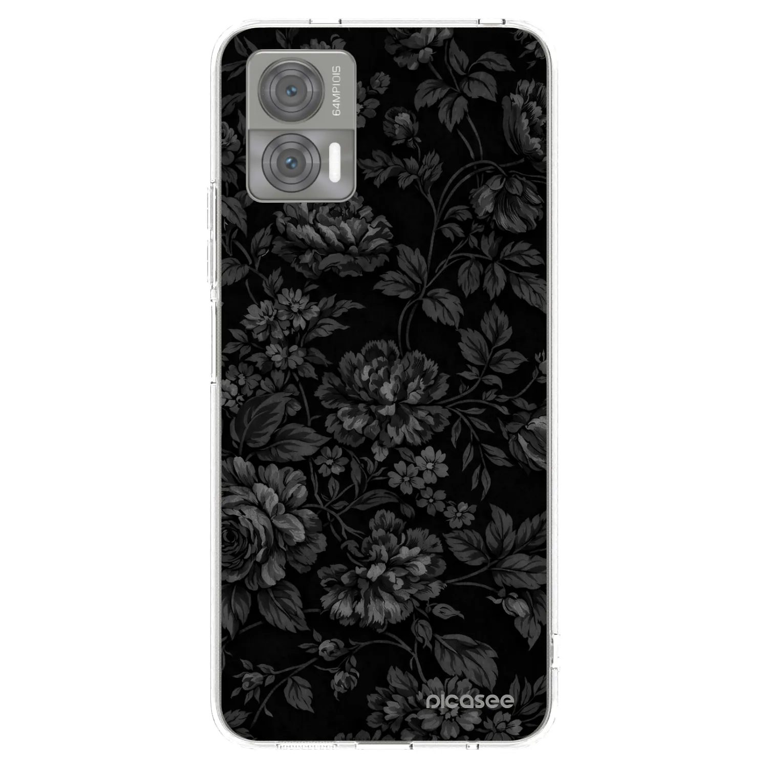 Picasee Motorola Edge 30 Neo Hülle - Transparentes Silikon - Dark Romance