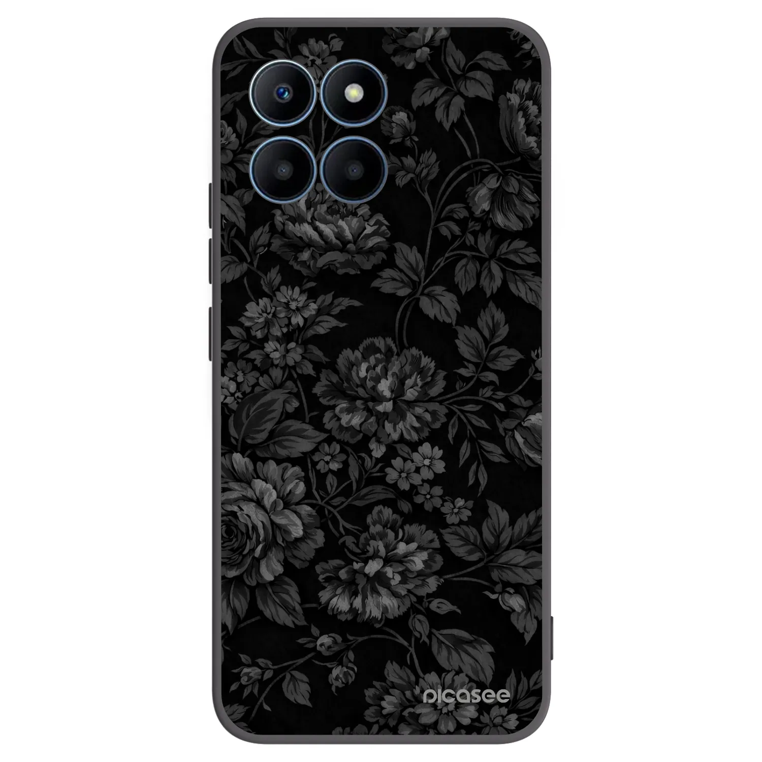 Picasee Honor 70 Lite Hülle - Schwarzes Silikon - Dark Romance