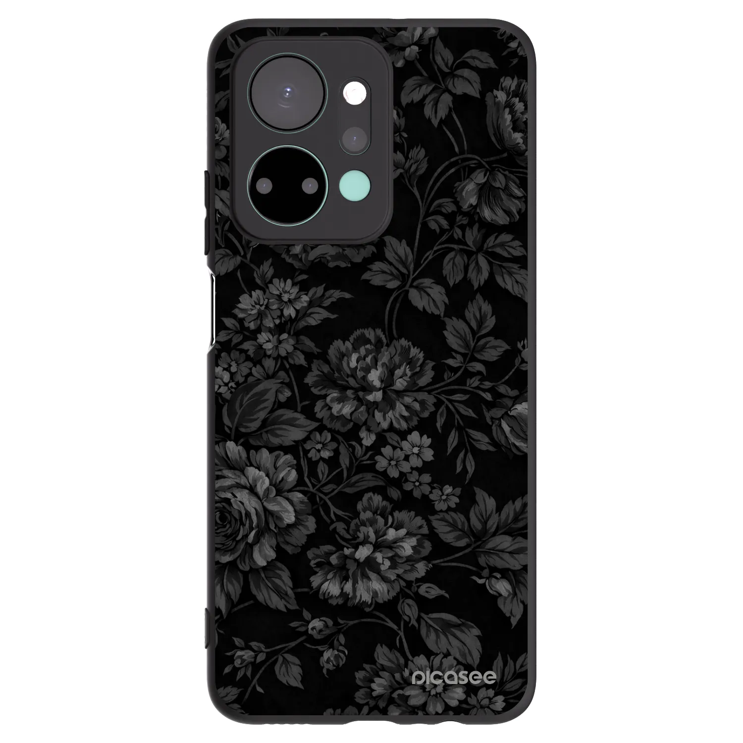 Picasee Honor X7a Hülle - Schwarzes Silikon - Dark Romance