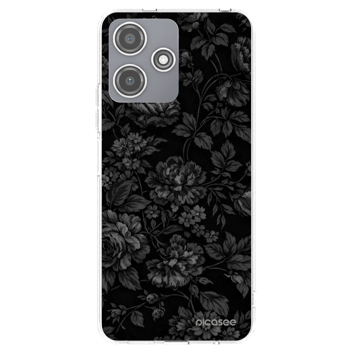 Picasee Xiaomi Redmi 12 5G Hülle - Transparentes Silikon - Dark Romance