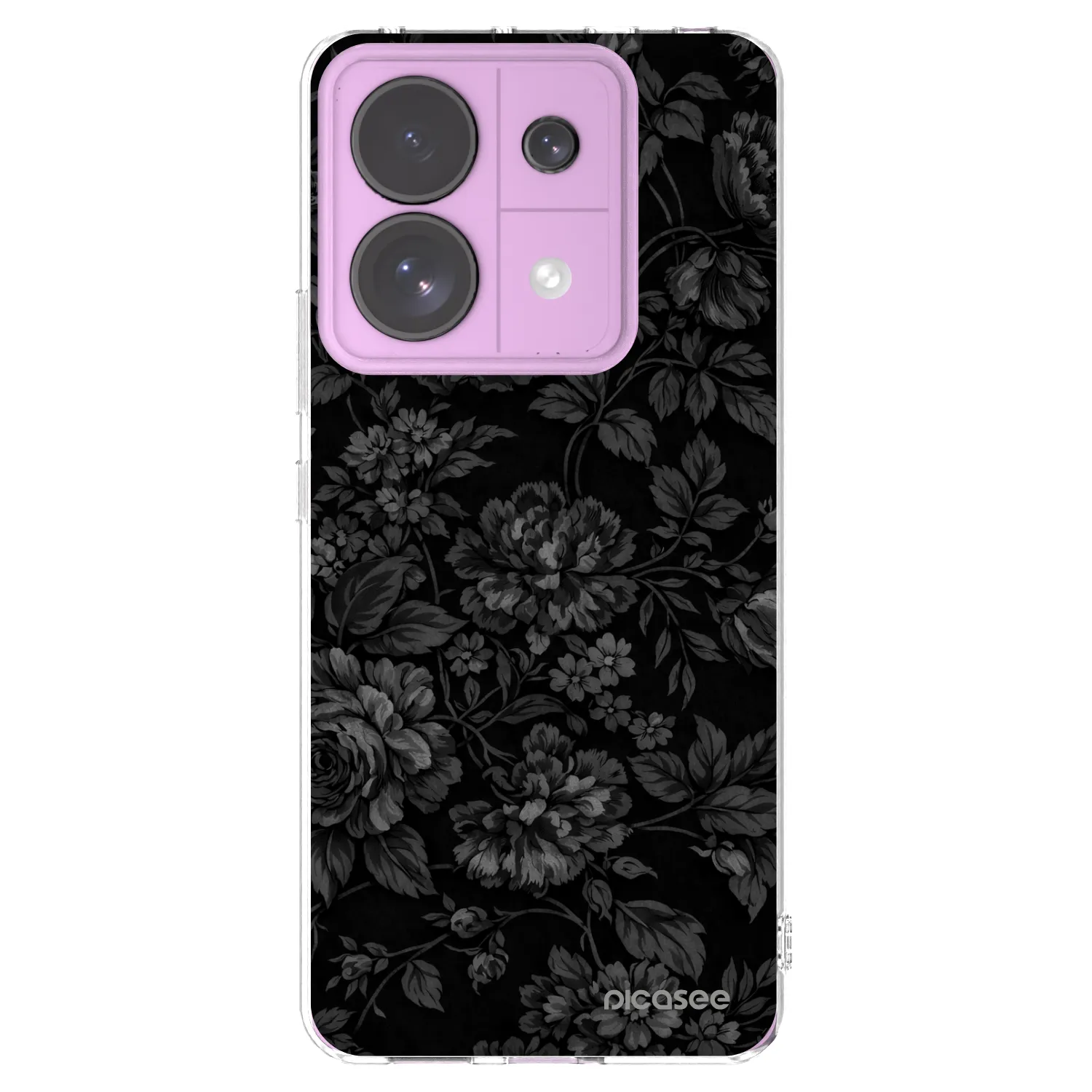 Picasee Xiaomi Redmi Note 13 Pro 5G Hülle - Transparentes Silikon - Dark Romance