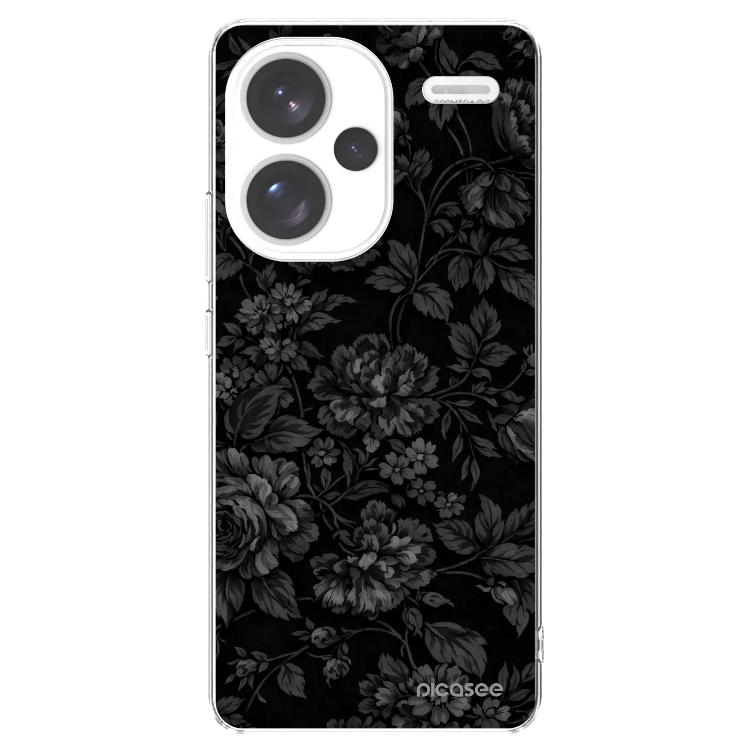 Picasee Xiaomi Redmi Note 13 Pro+ 5G Hülle - Transparentes Silikon - Dark Romance