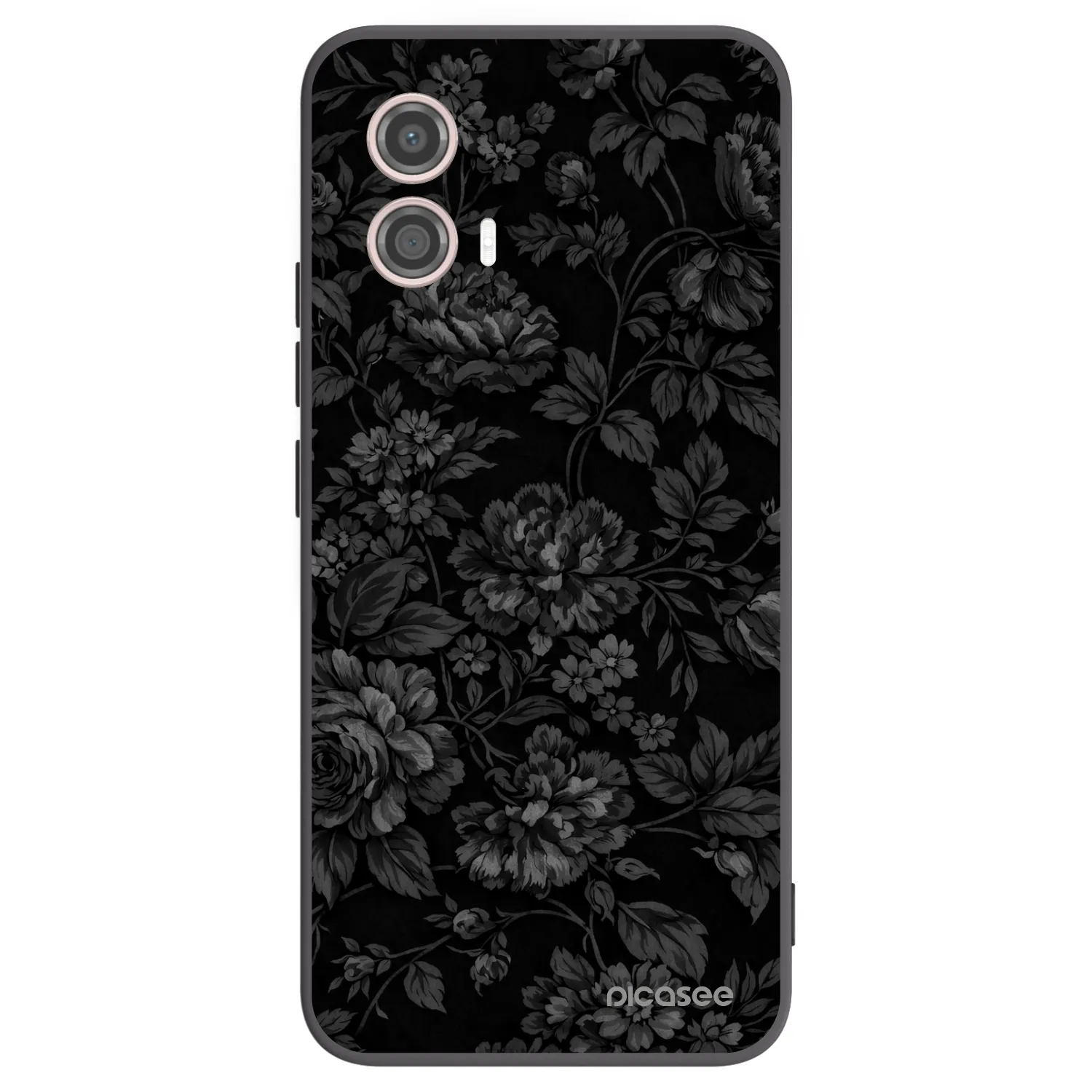 Picasee Motorola Moto G53 5G Hülle - Schwarzes Silikon - Dark Romance