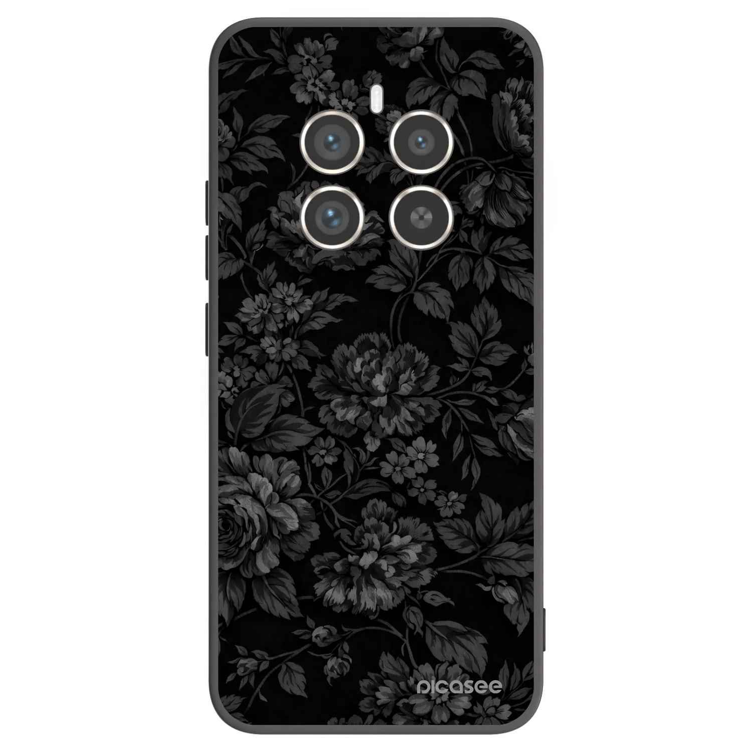 Picasee Realme 12 Pro 5G Hülle - Schwarzes Silikon - Dark Romance