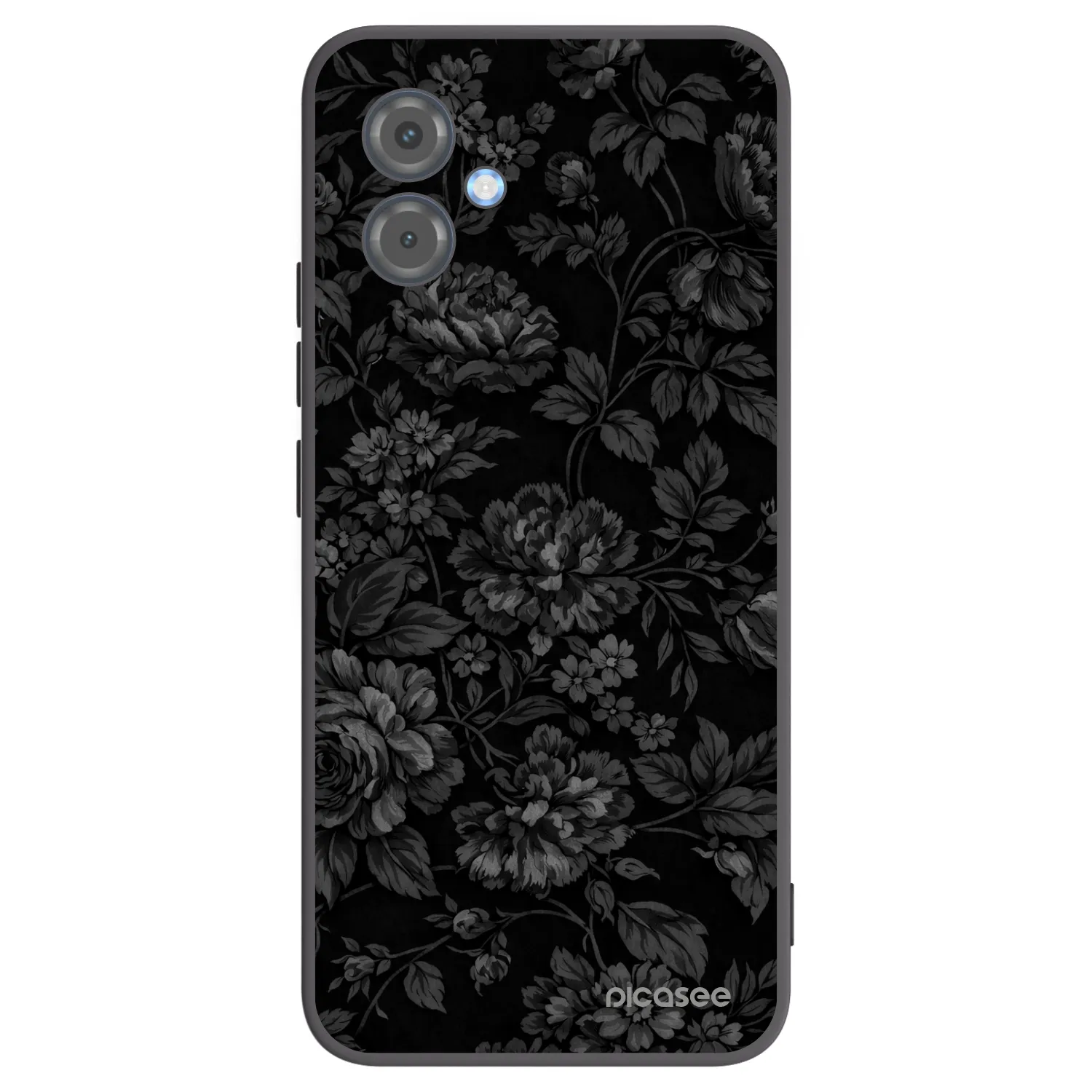 Picasee Motorola Moto G14 Hülle - Schwarzes Silikon - Dark Romance
