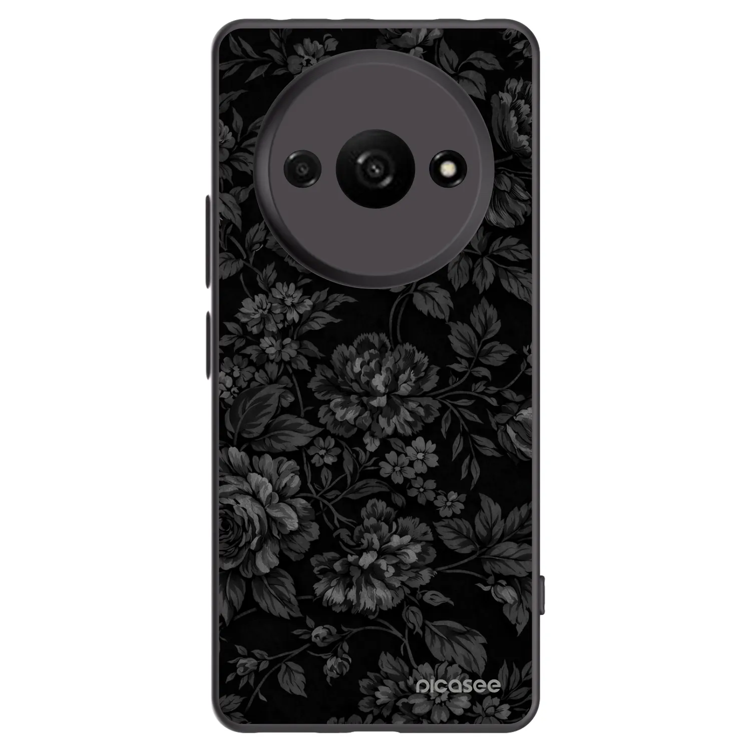 Picasee Xiaomi Redmi A3 Hülle - Schwarzes Silikon - Dark Romance