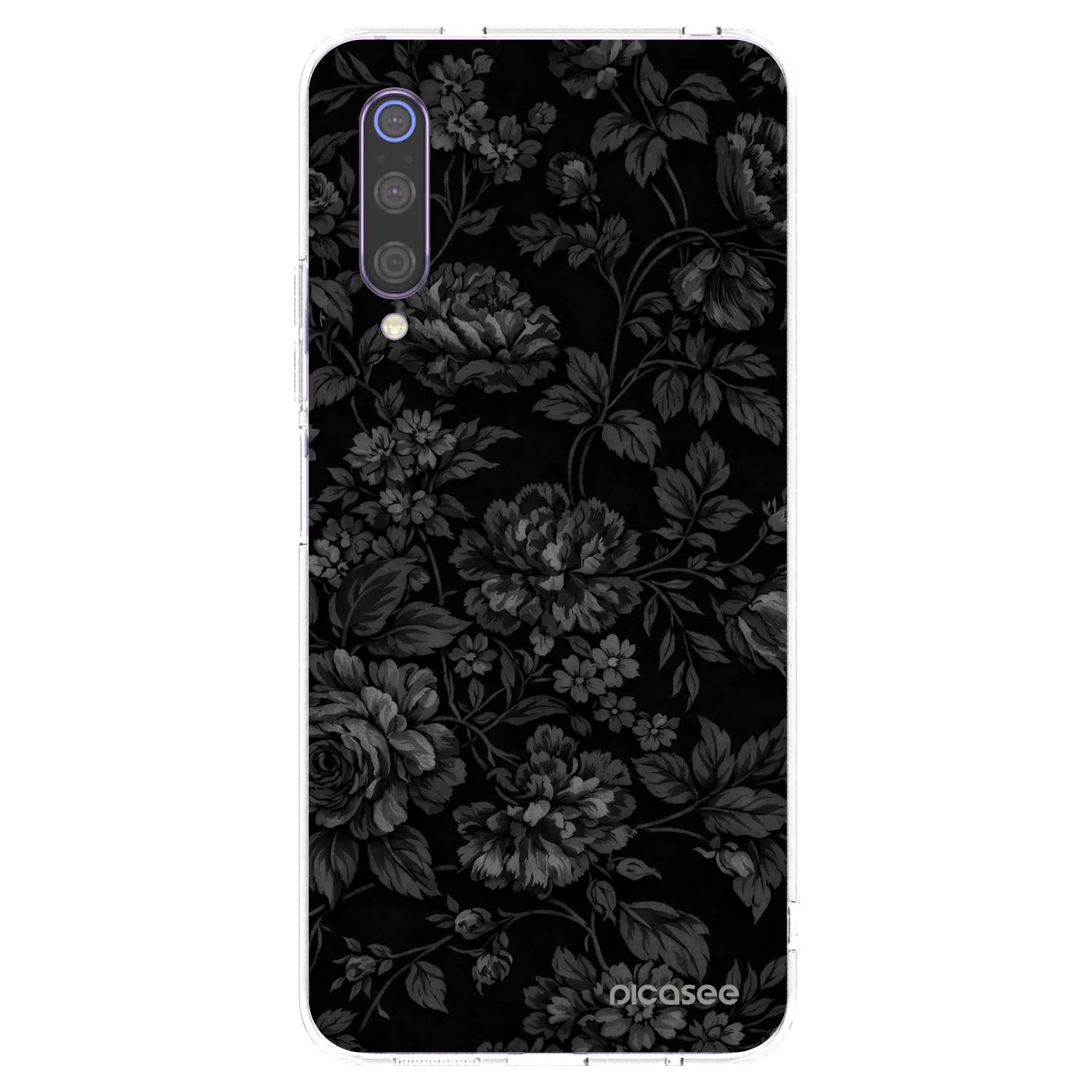 Picasee Xiaomi Mi 9 Hülle - Transparentes Silikon - Dark Romance