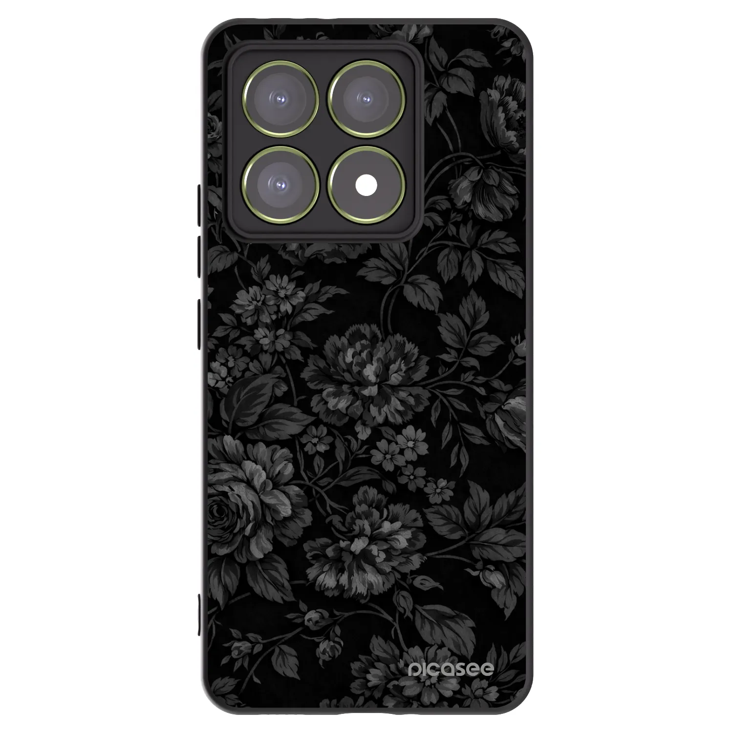 Picasee Xiaomi 14T Hülle - Schwarzes Silikon - Dark Romance