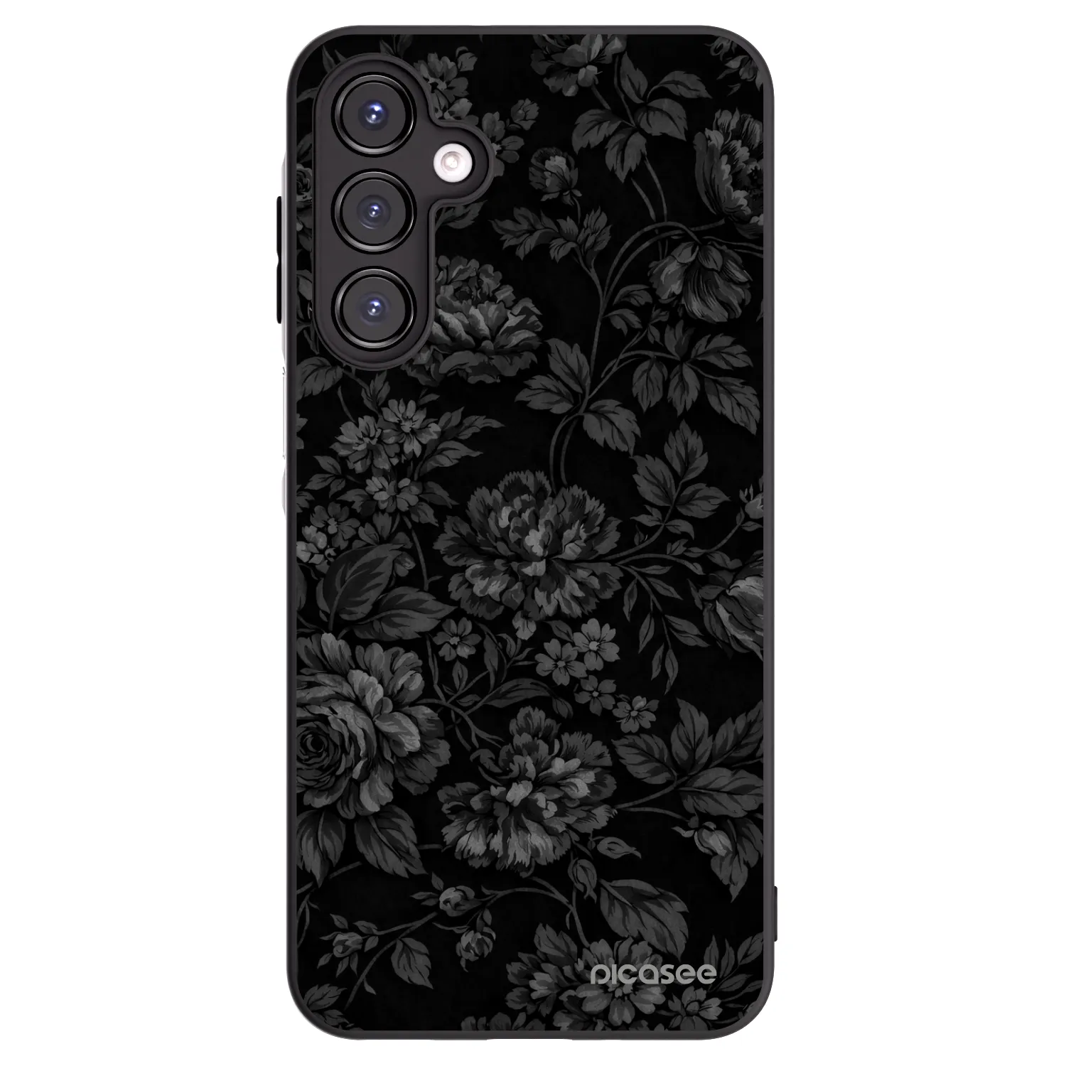 Picasee Samsung Galaxy A16 5G Hülle - Schwarzes Silikon - Dark Romance