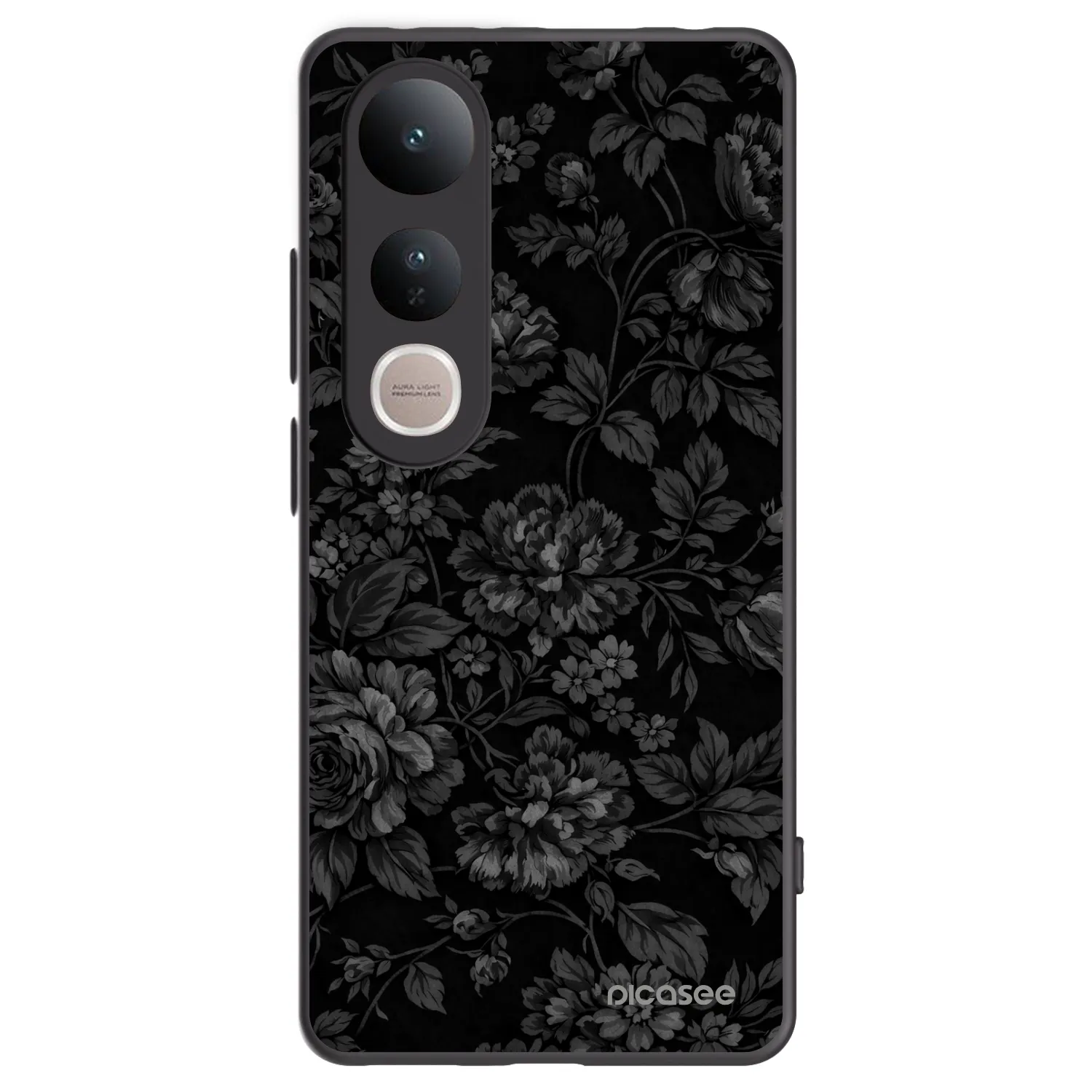 Picasee Vivo V50 Lite 5G Hülle - Schwarzes Silikon - Dark Romance
