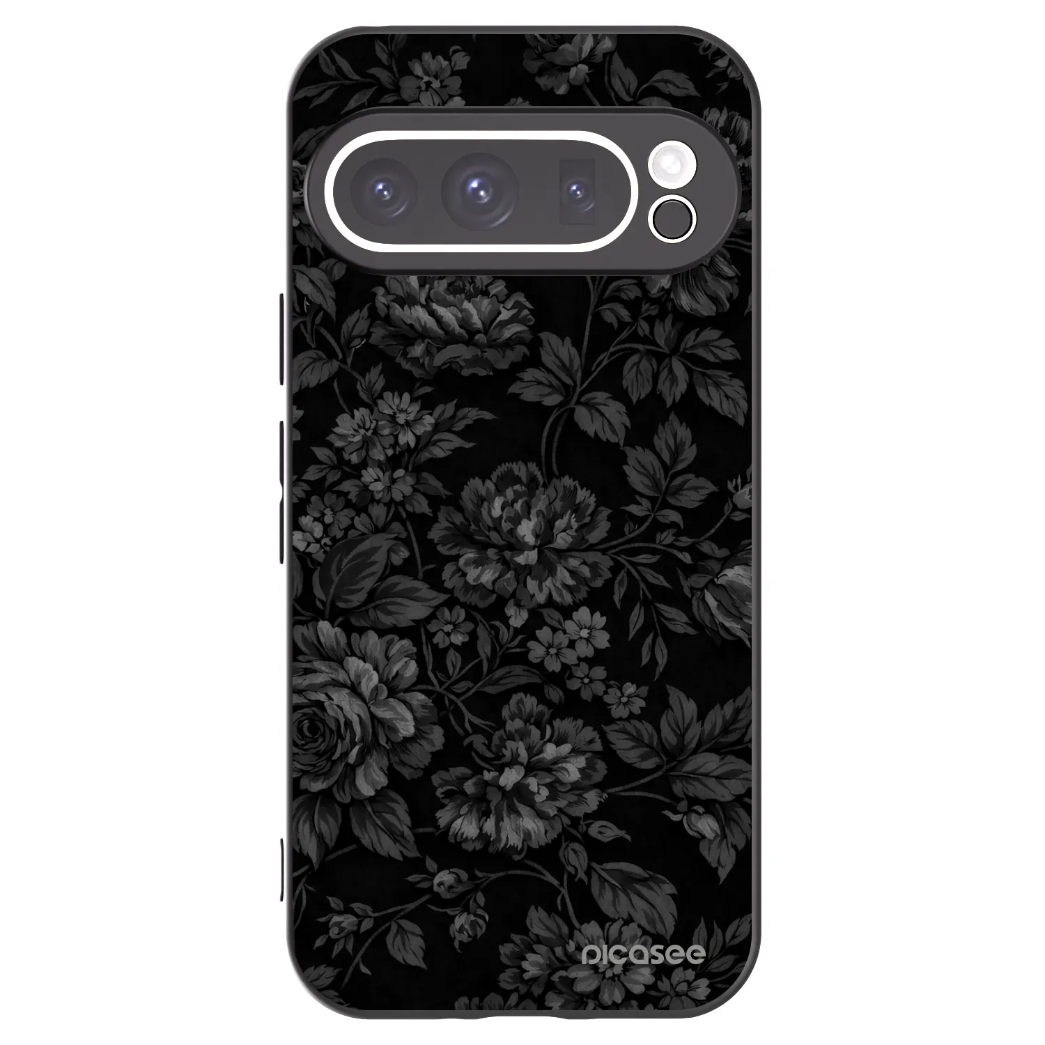 Picasee Google Pixel 9 Pro XL Hülle - Schwarzes Silikon - Dark Romance