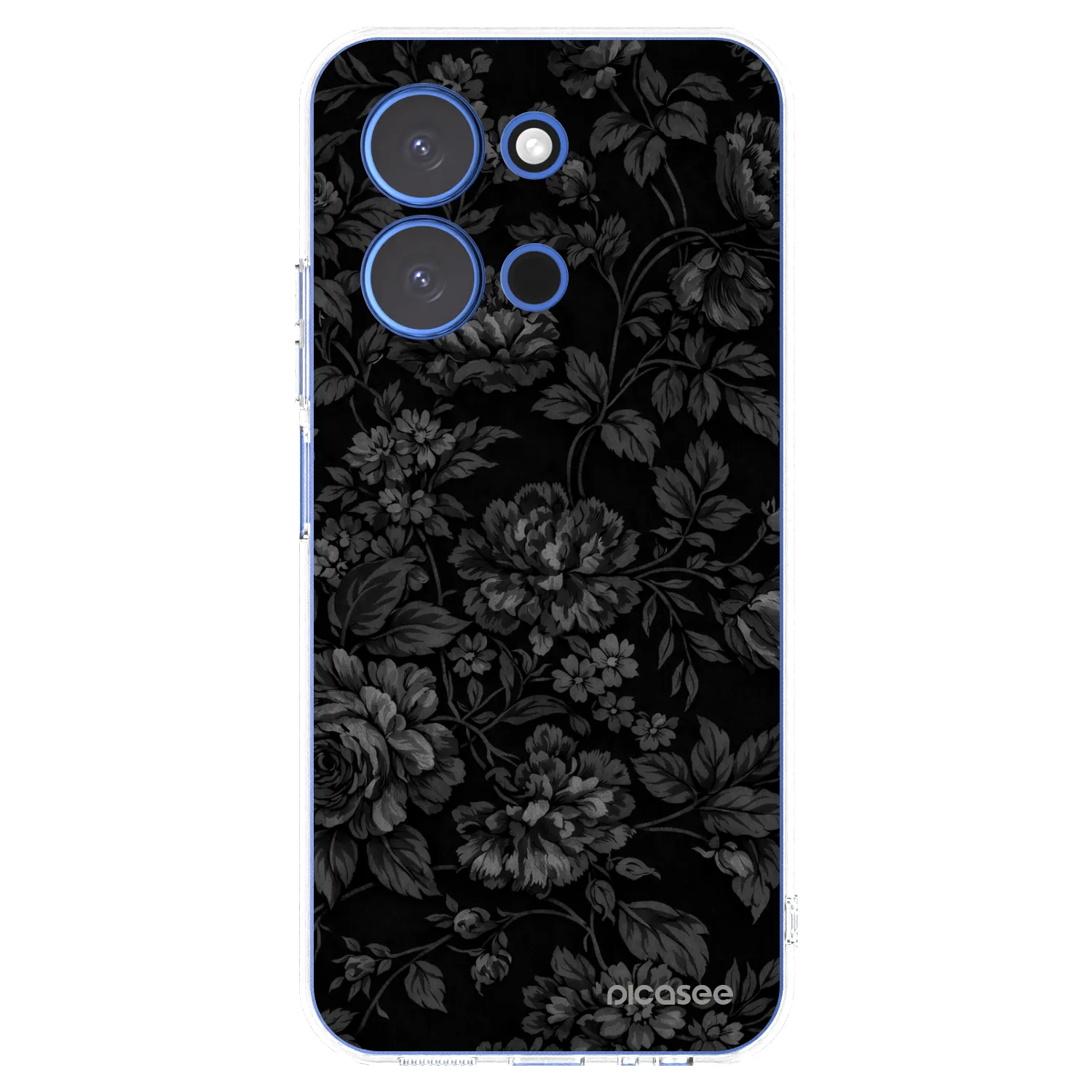 Picasee Xiaomi Redmi 15C 4G Hülle - Transparentes Silikon - Dark Romance